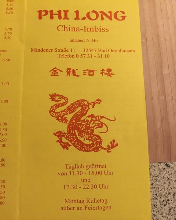 China-Imbiss Phi-Long